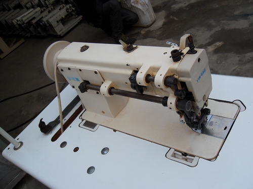 銀豹牌皮革復送料同步車縫紉機 家庭工廠的理想皮革機械設備
